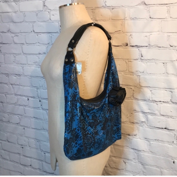 Free Ship--NWT Whiting & Davis 💙🖤 - Picture 5 of 8